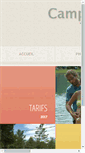 Mobile Screenshot of campingplagedestrembles.com